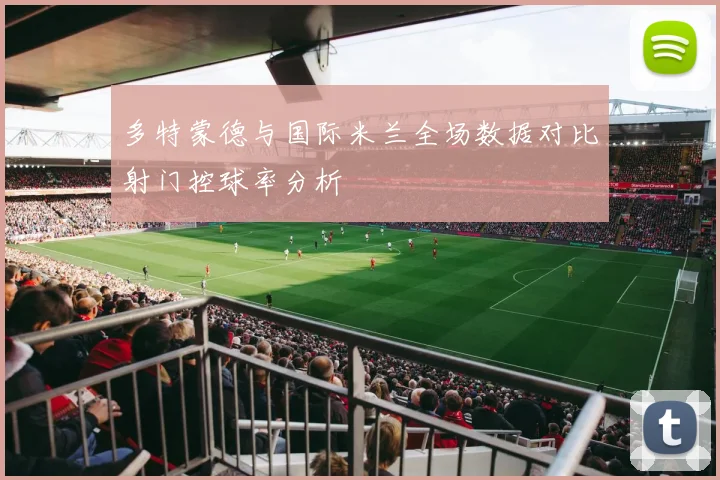 多特蒙德与国际米兰全场数据对比射门控球率分析